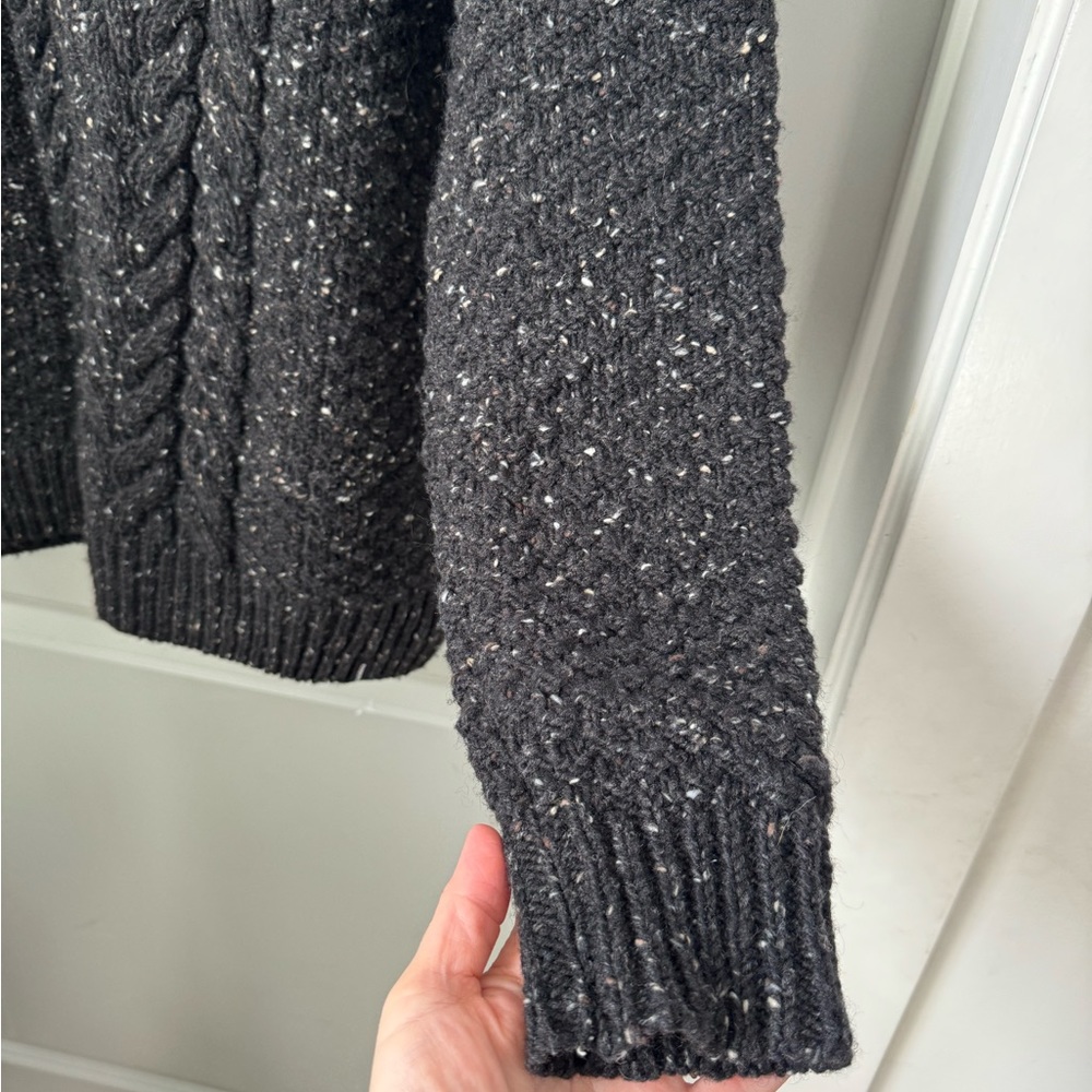 Finisterre Cabet Heavyweight Wool CableKnit Jumper/ fisherman’s Sweater - Picture 5 of 10